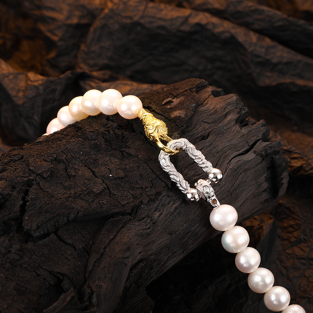 Pearl Buckle Bracelet