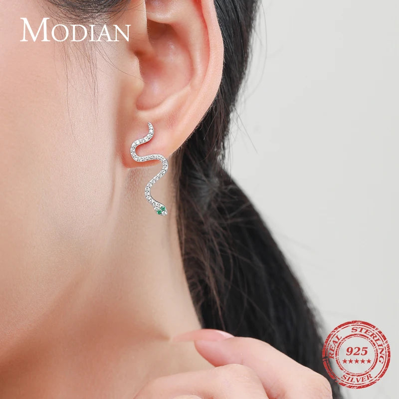 Punky Snake Studs