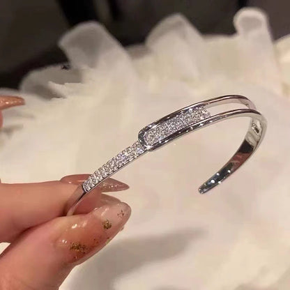 Sterling Silver Belt Cuff Bracelet