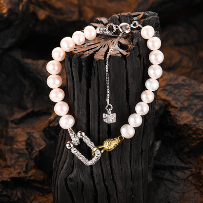 Pearl Buckle Bracelet
