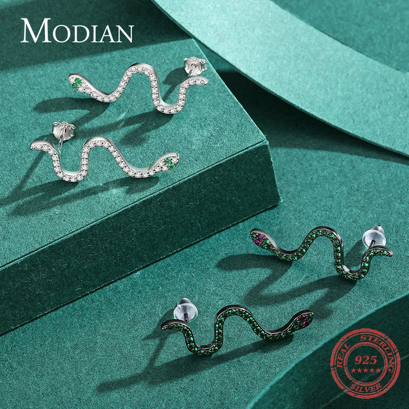 Punky Snake Studs