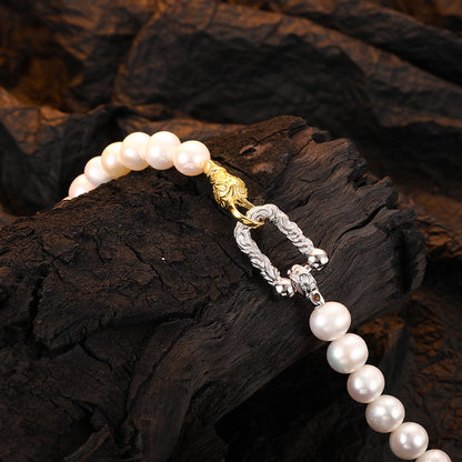 Pearl Buckle Bracelet