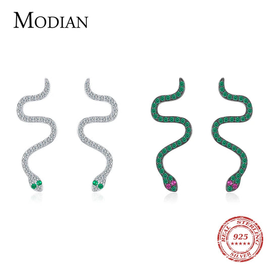Punky Snake Studs