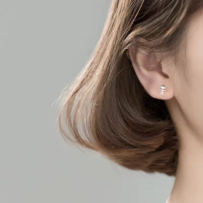 Cat and Fishbone Studs